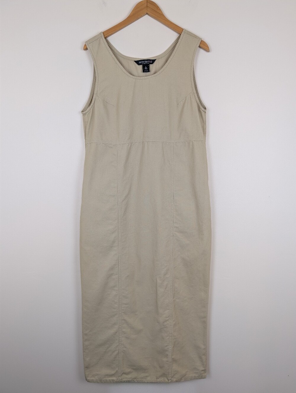 J. Peterman Company Sleeveless Modest Maxi Dress